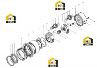 Редуктор 42C1525 001 00