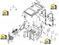 Сборка внутренних деталей 47C1349 001 00