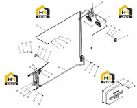 Схема кабины в сборе 49C5135 000 00