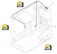 Схема освещения номерного знака 49C5139 000 00
