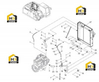 Система охлаждения 40C4215 003 02