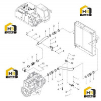 Система охлаждения 40C4215 003 03