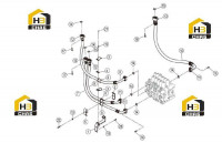 Система основная гидравлическая 15Y0690 000 04