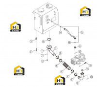 Система основная гидравлическая 15Y0690 000 08
