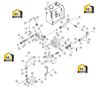 Система гидравлическая основная 15Y0475 001 05