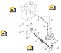 Система гидравлическая основная 15Y0475 001 07