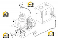 Система гидравлическая пилотная 12Y0156 000 09