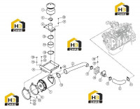 Система впускная и выпускная 40C7006 000 00