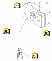 Свет номерного знака 32B0333 000 00