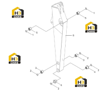 Втулки и пыльники 43C2426 000 00