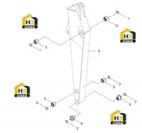 Втулки и пыльники 43C4727 000 00
