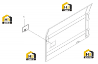 Замок двери 42D2346 000 00
