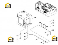 Бак дизельный 00E0537(H)