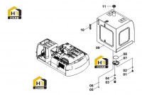 Бак дизельный 21C0431 000