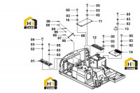 Капот двигателя 44E0299(B)