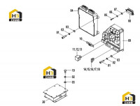Комплектующие кабины 46C3917(D)