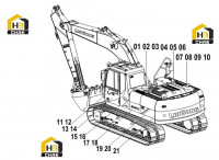 Комплектующие экскаватора 47E0432 002