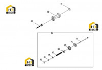 Клапан обратный в сборе 12C1903 000