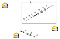 Клапан обратный в сборе 12C2289 000