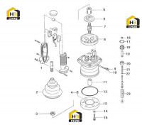 Клапан ручной управляющий 12C0925 002
