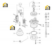 Клапан ручной управляющий 12C0926 002