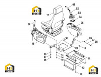 Кресло водительское 47C1074 001