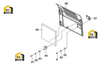 Дверь правая 48C1209 000