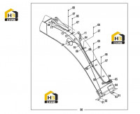 Линия подачи масла 00C0392 000