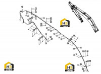 Линия управления быстрым соединителем 12E0133(B)