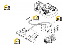 Линия всасывающая 15E0494(B)