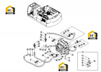 Линия всасывающая главная 15E0494(Е)