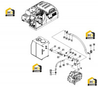 Линия всасывающая главная 15E0494(H)
