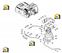 Линия всасывающая главная 15E0494(J)
