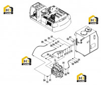 Линия всасывающая главная 15E0494(С)