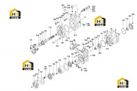 Насос главный в сборе 11C0591 001 (часть 2)