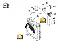 Резервуар вспомогательный 00E0537(L)