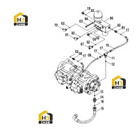 Система пилотная гидравлическая 12E0115(A)