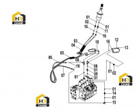 Система пилотная гидравлическая 12E0115(H)