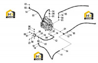 Система пилотная гидравлическая 12E0115(J)