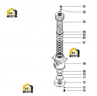 Соединение поворотное 12C0240 001