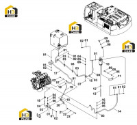Топливопровод 00E0537(J)