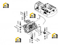 Установка амортизатора 00E0537(B)
