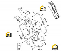 Устройство вспомогательное рабочего трубопровода 11E0487(A)