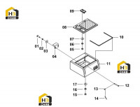 Ящик инструментов 27C0312 001