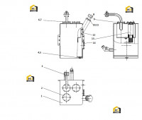 Бак масляный 21C0090 001