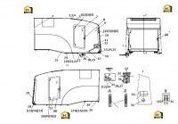 Капот в сборе 44E0187 000