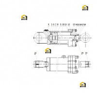 Цилиндр наклонный 10C0024 000
