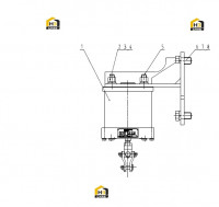Цилиндр тормозной в сборе 13C0013 003