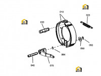 Колодка тормозная 0501 003