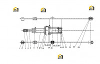 Коромысло с комплектующими 32E0310 000